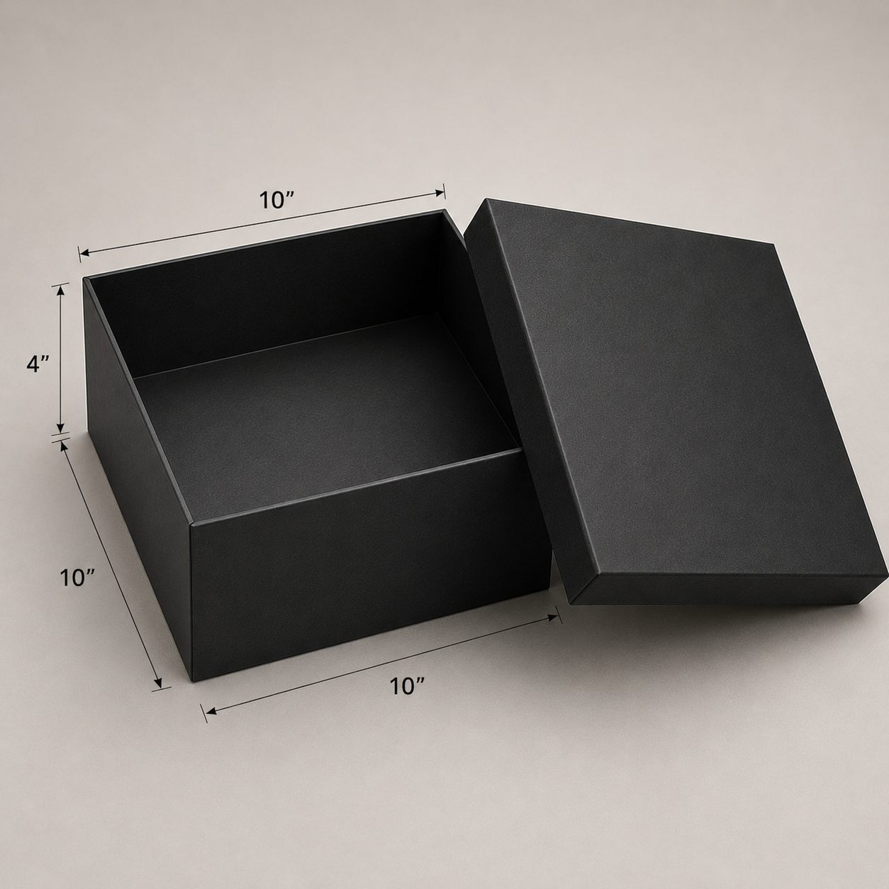 Premium Hamper Box - PHB1 - Black