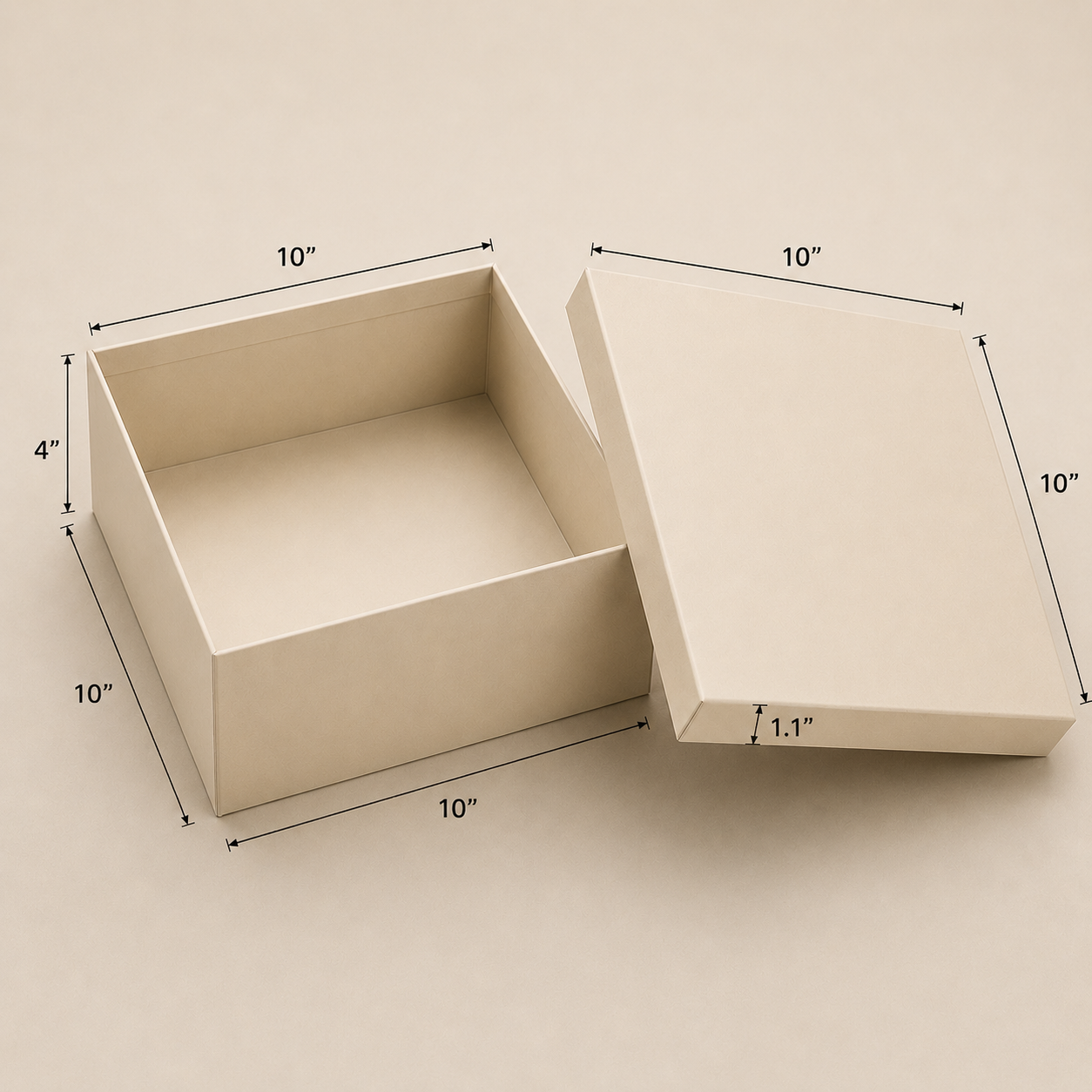 Premium Hamper Box - PHB1 - Cream